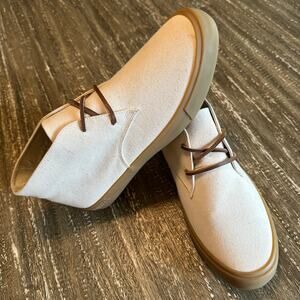 Seavees Maslon Desert Boot Chuka Sneakers Natural Organic Duck Canvas Size 10.5 Mens - Maslon Desert Boot - Kona – SeaVees main image 2